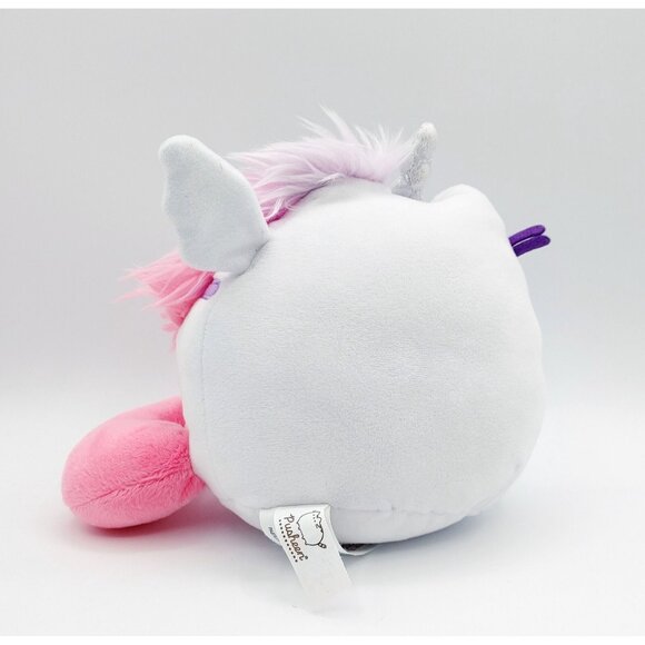 GUND Super Pusheenicorn 6" Squisheen Sitting Pose Pusheen Unicorn Cat White - Picture 3 of 4
